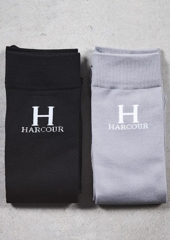 Harcour Aristide Short Socks Black X3