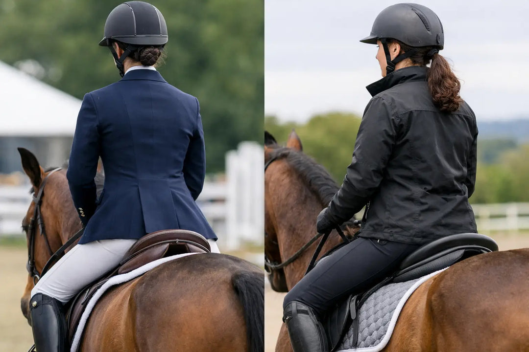 Show Coat vs Jacket: What Riders Should Wear