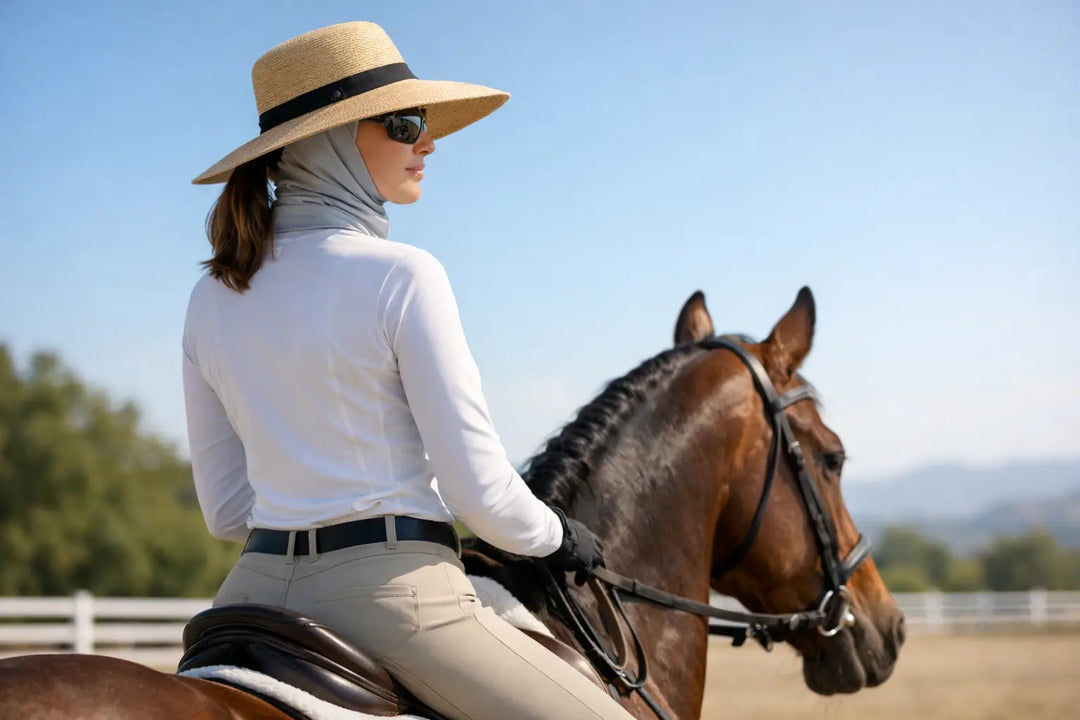 Horseback Riding Sun Protection That Looks Polished