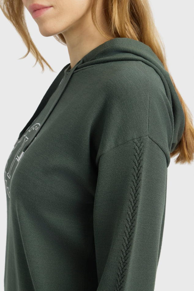 Capucine Women's Sweater Hoodie Harcour USA