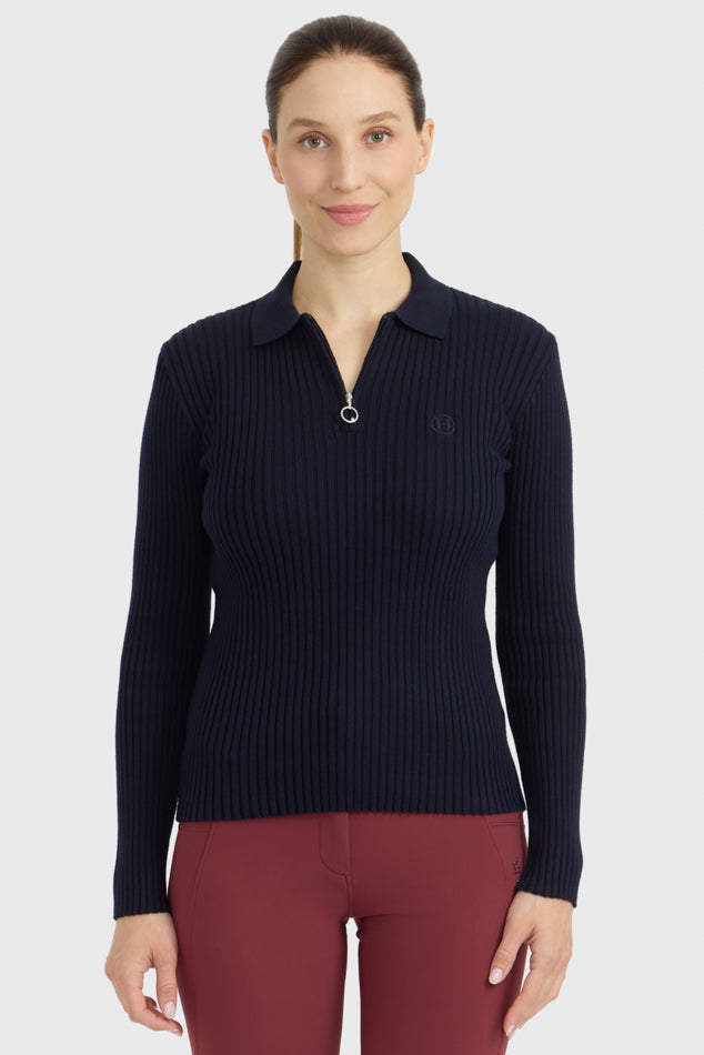 Celeste Women's Ribbed Sweater Harcour USA