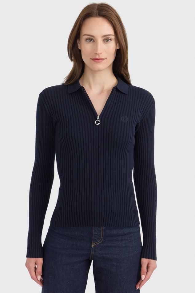 Celeste Women's Ribbed Sweater Harcour USA
