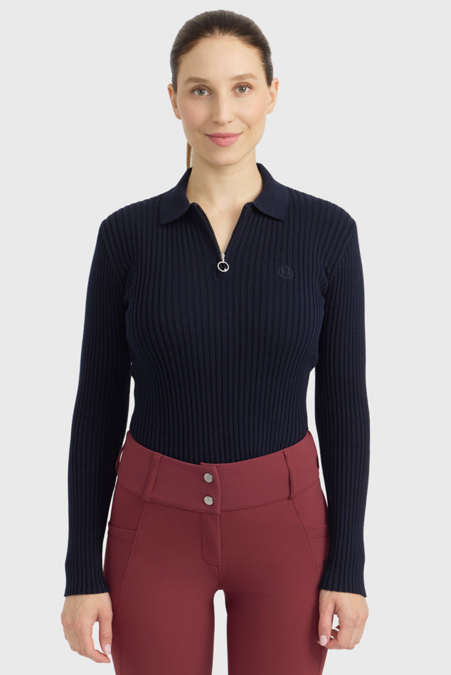 Celeste Women's Ribbed Sweater Harcour USA