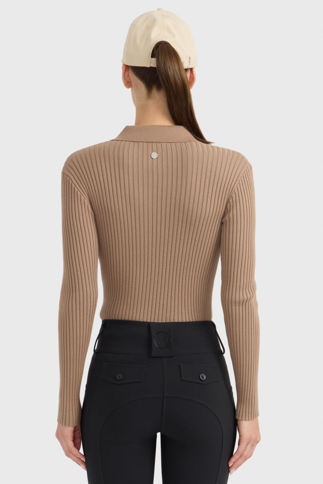 Celeste Women's Ribbed Sweater Harcour USA