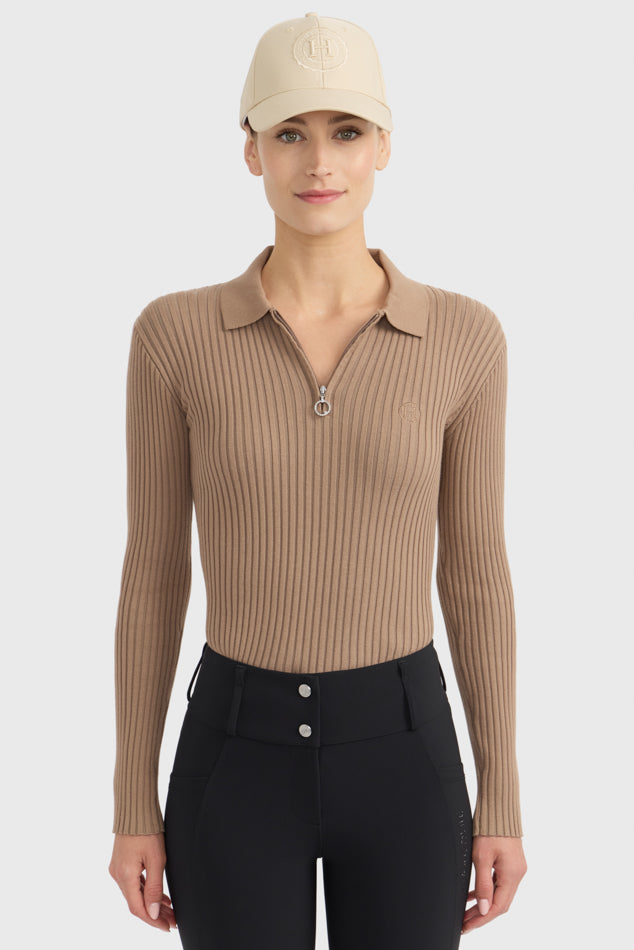 Celeste Women's Ribbed Sweater Harcour USA