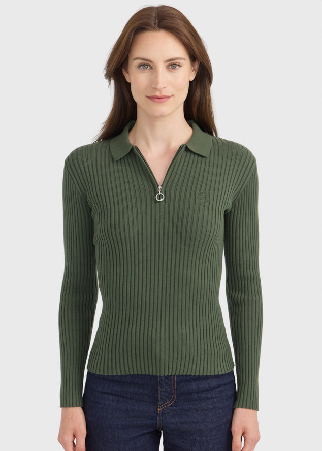 Celeste Women's Ribbed Sweater Harcour USA