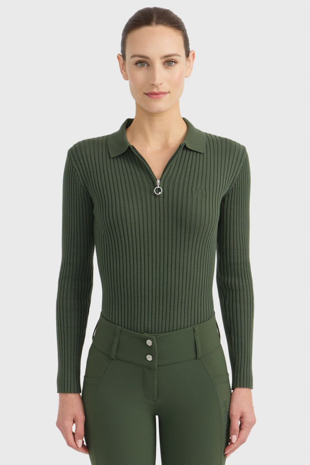 Celeste Women's Ribbed Sweater Harcour USA