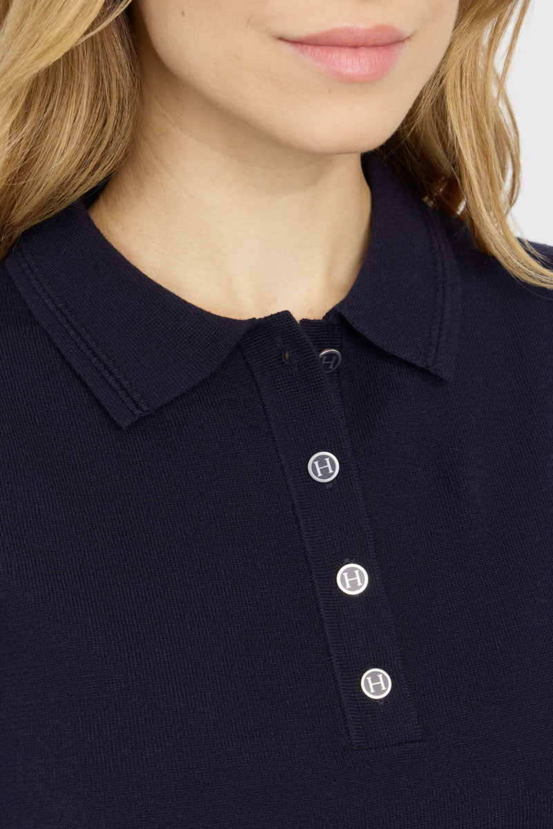 Cherry Women's Short Sleeve Polo Harcour USA