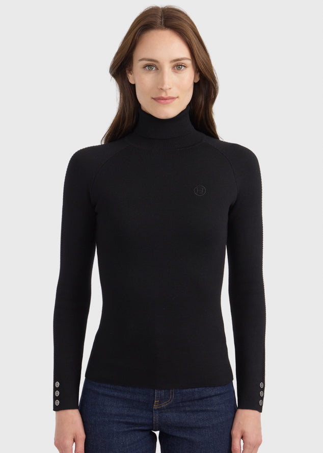 Christina Women's Turtleneck Sweater Harcour USA