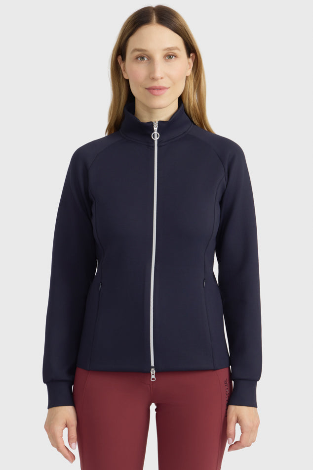 Clotilde Women's Zip-Up Light Jacket Harcour USA