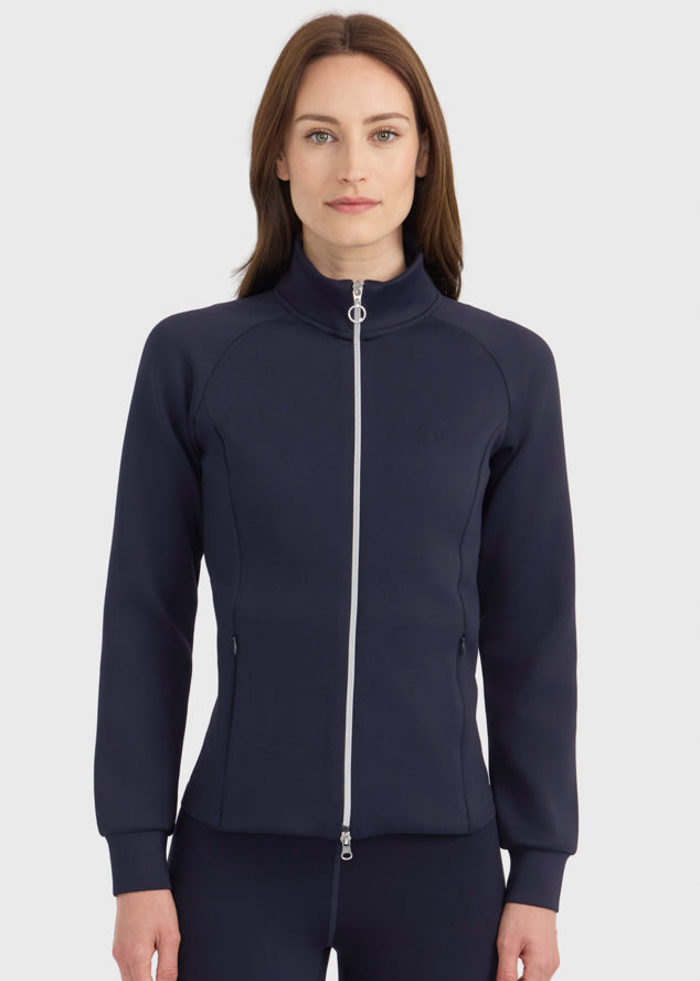 Clotilde Women's Zip-Up Light Jacket Harcour USA