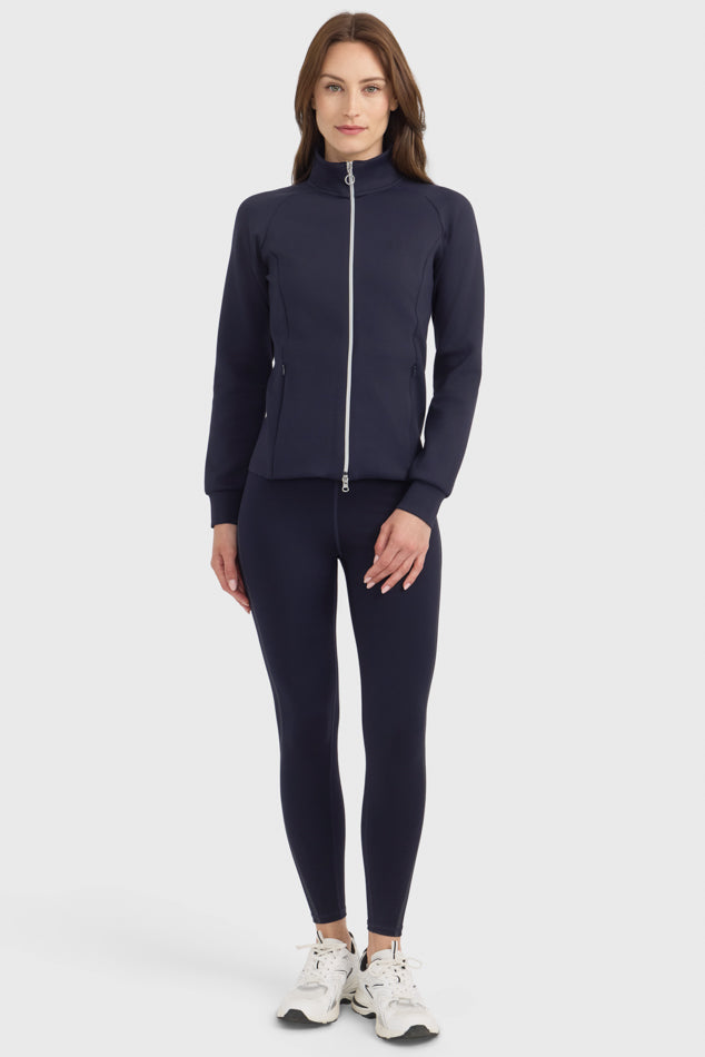 Clotilde Women's Zip-Up Light Jacket Harcour USA