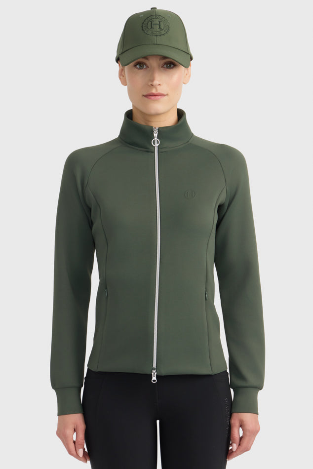 Clotilde Women's Zip-Up Light Jacket Harcour USA