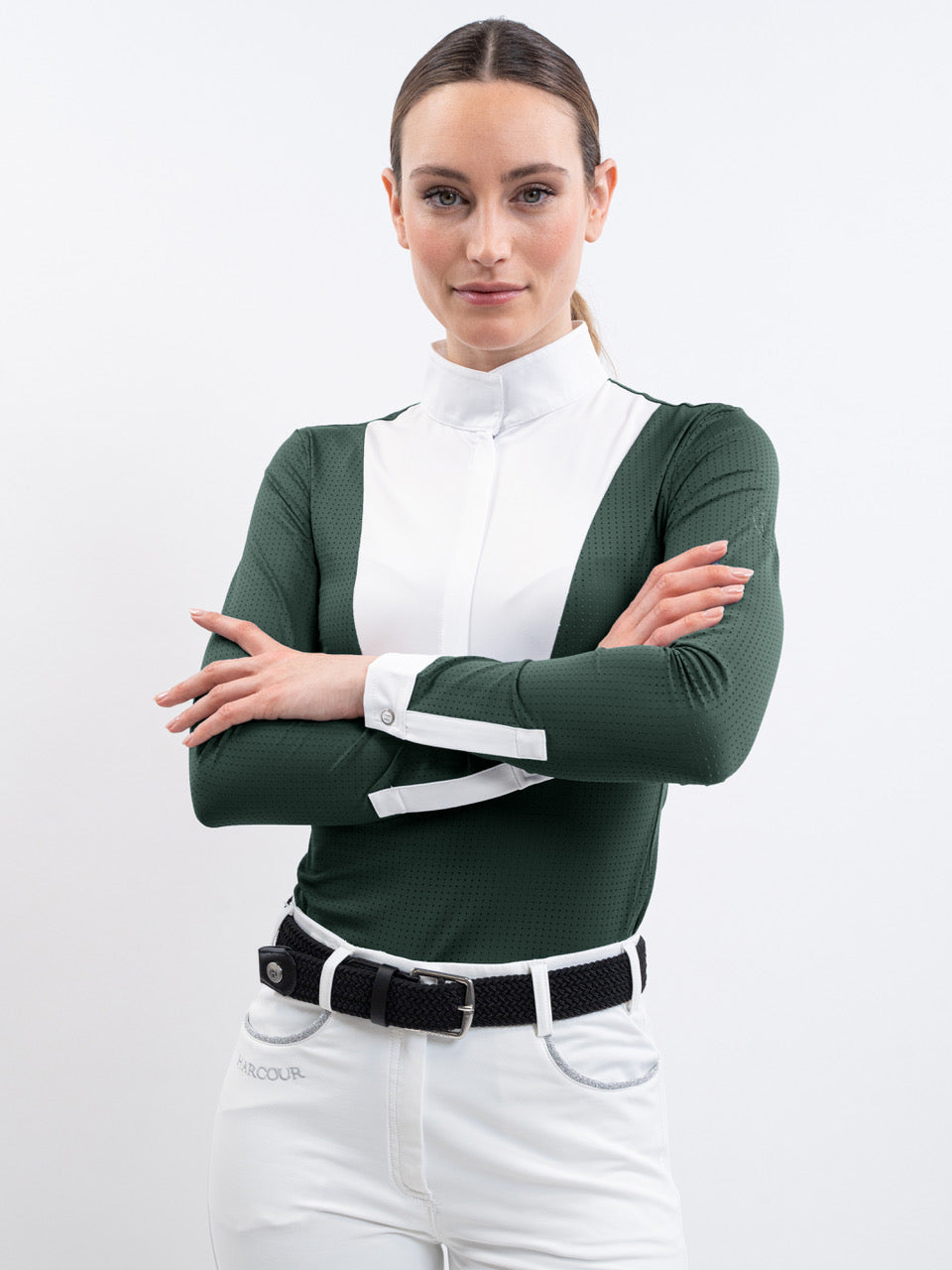 Coco Womens Long Sleeve Competition Polo