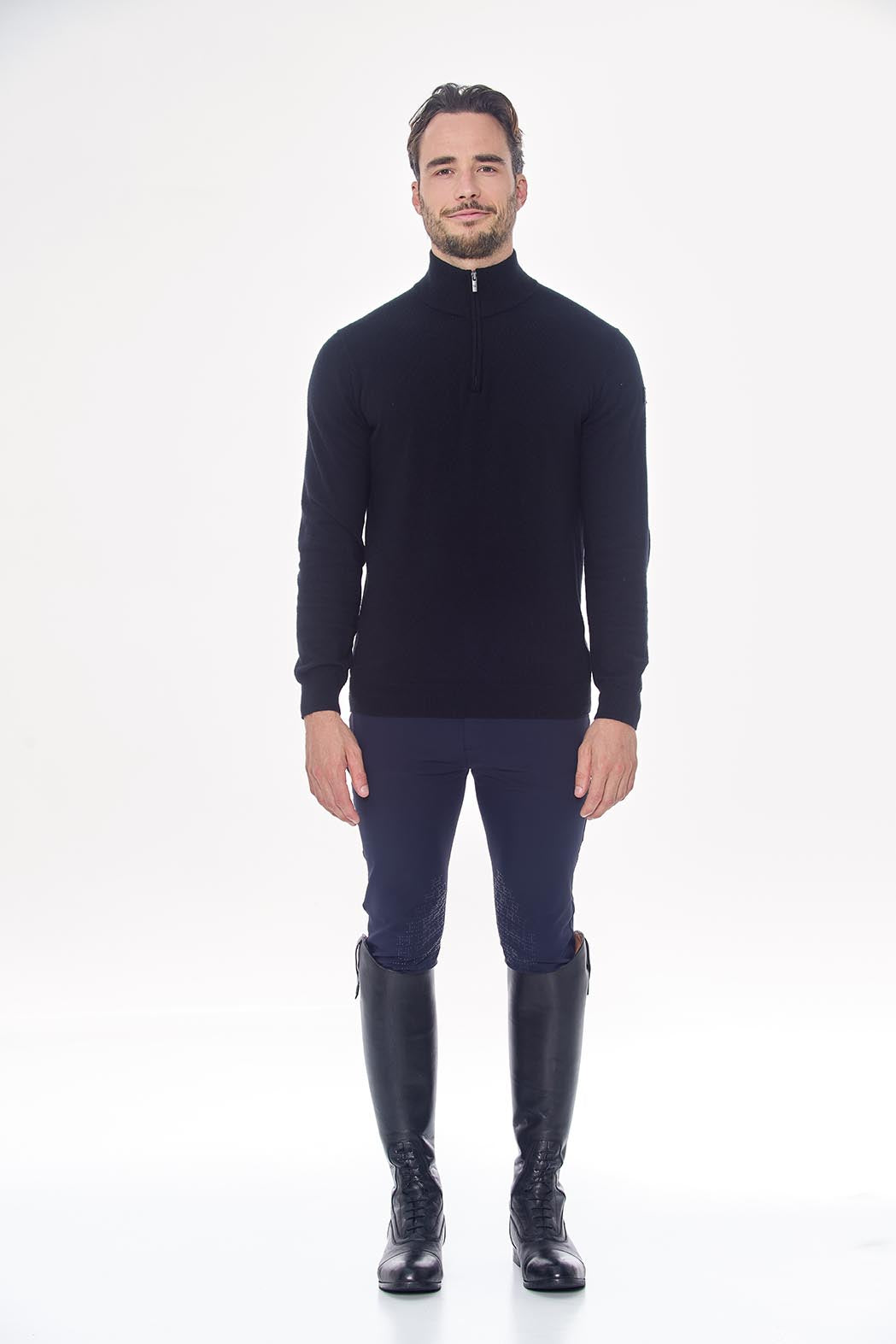 Parmo Unisex Pullover 1/4 Zip Sweater