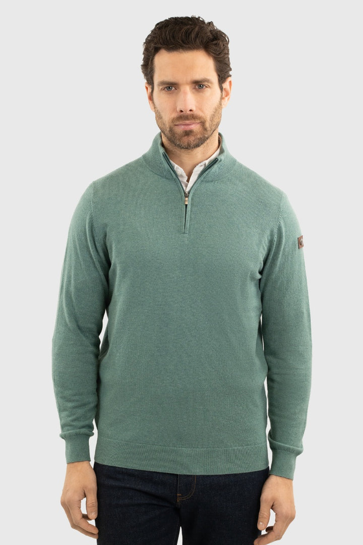 Parmo Unisex Pullover 1/4 Zip Sweater