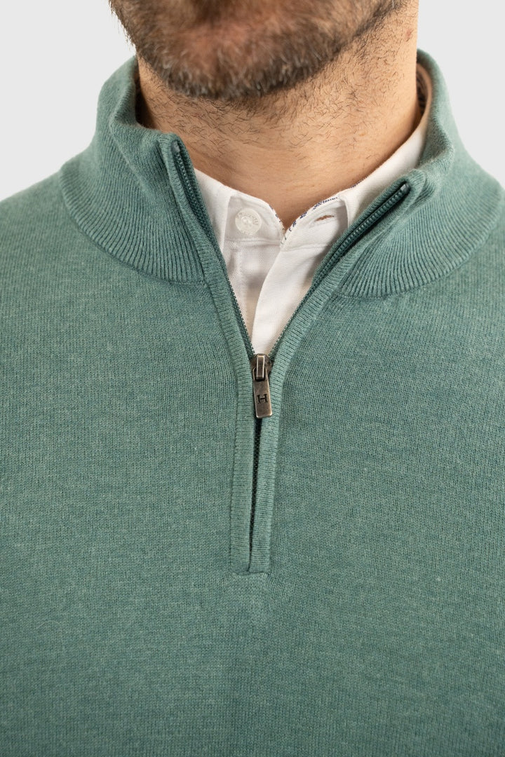 Parmo Unisex Pullover 1/4 Zip Sweater