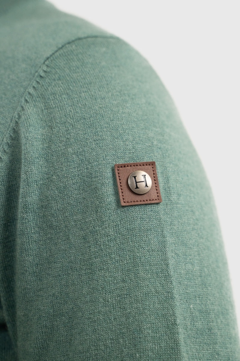 Parmo Unisex Pullover 1/4 Zip Sweater