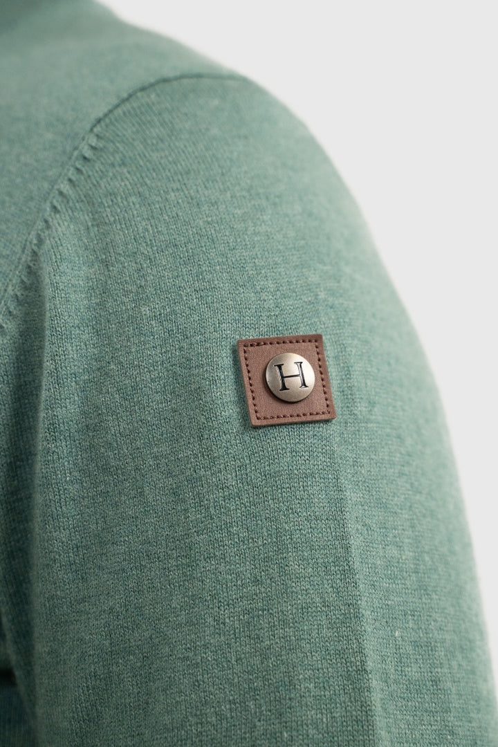 Parmo Unisex Pullover 1/4 Zip Sweater