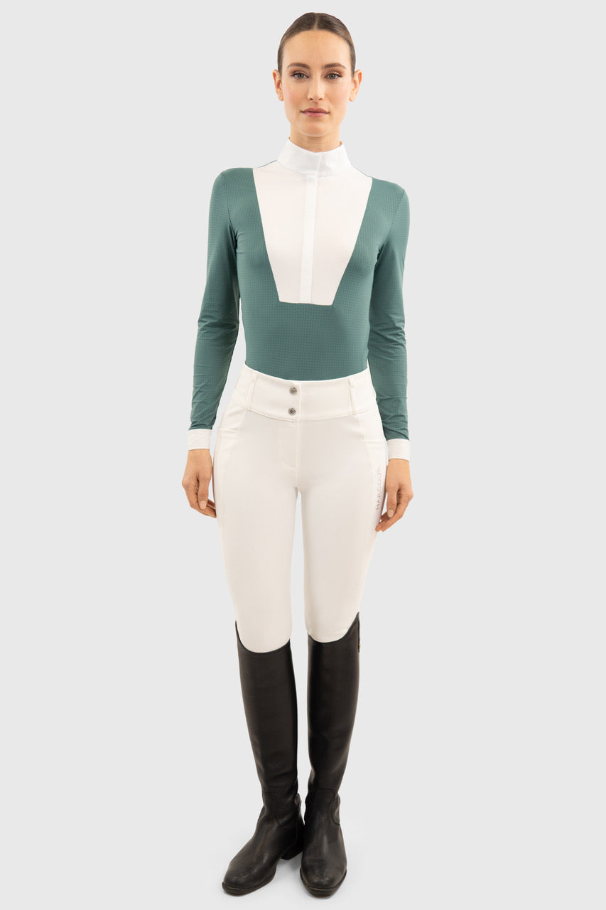 Coco Womens Long Sleeve Competition Polo