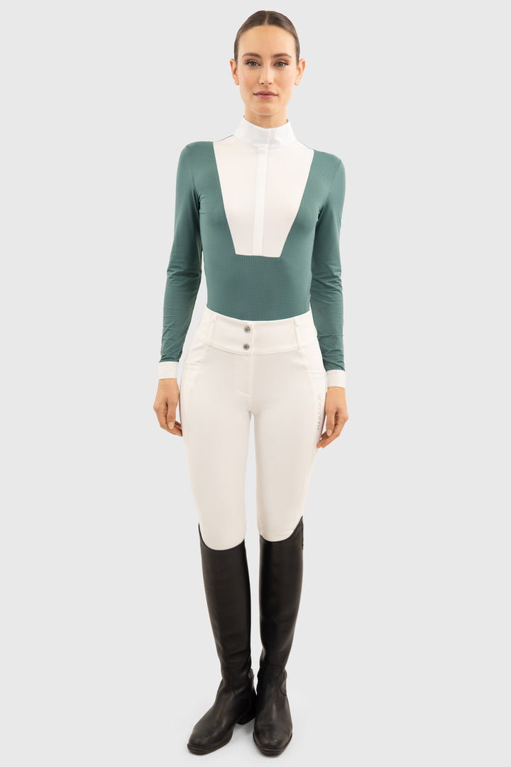 Coco Womens Long Sleeve Competition Polo