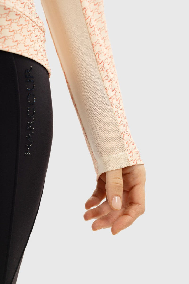 Tess - Long Sleeve Technical Riding Polo Harcour USA