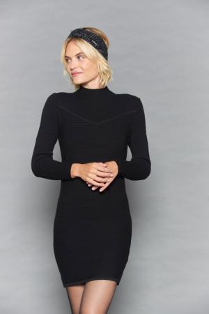 Womens Away Long Sleeve Sweater Dress